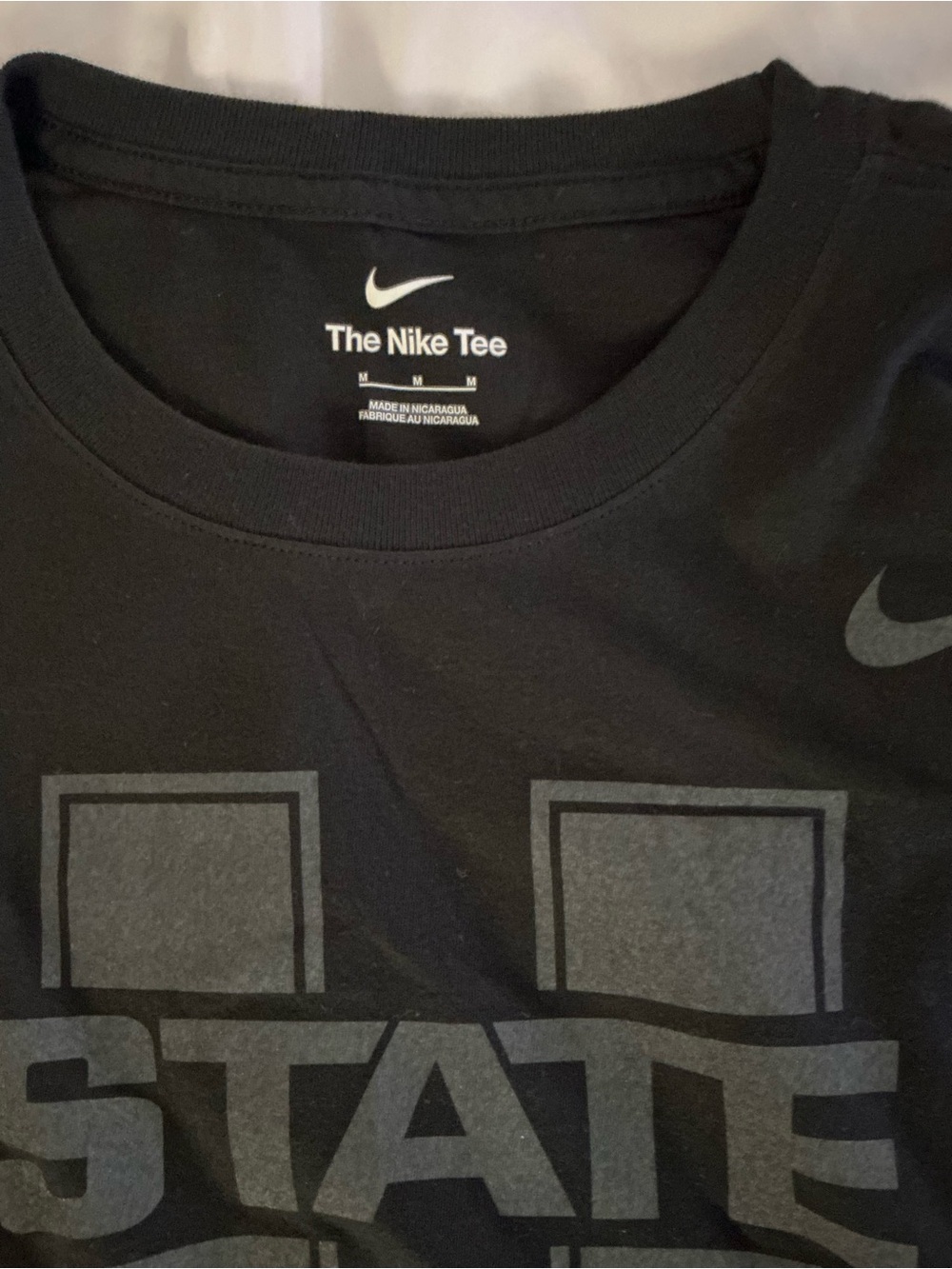 Nike Utah State Core Cotton Logo Tee Brand New NWT Medium